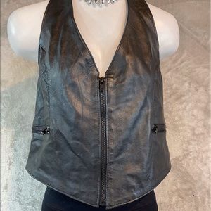 Leatherette Halter